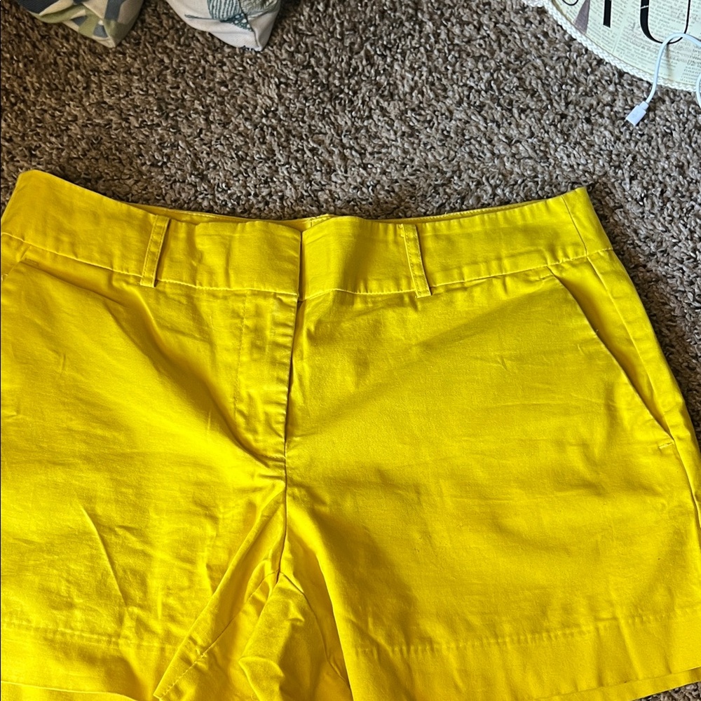 Ann Taylor Bright Yellow Women's Shorts